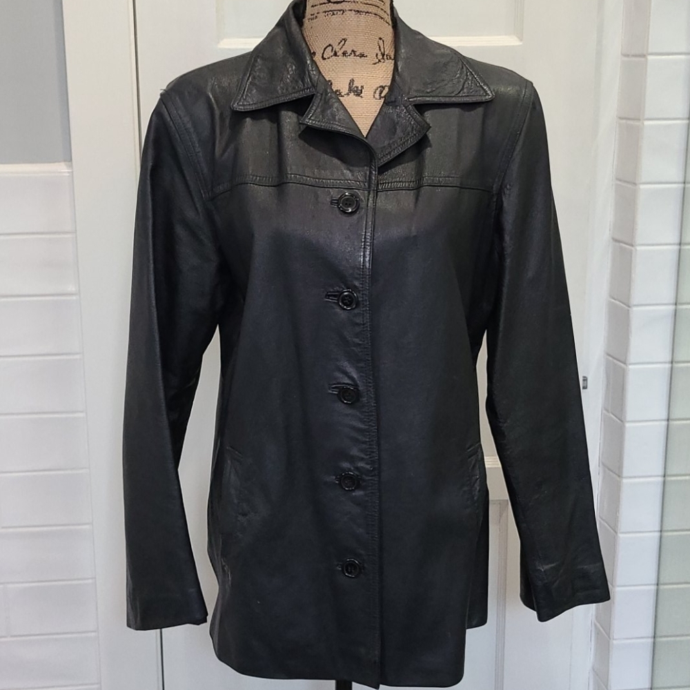 Vintage leather jacket